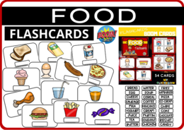 FOOD - FLASHCARDS