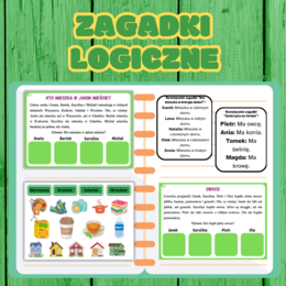 Karty z logicznymi zagadkami