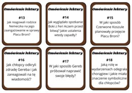 "Chłopcy z Placu Broni" - karty dyskusyjne