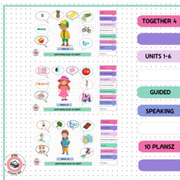TOGETHER 4 - UNITS 1-6 - SPEAKING ACTIVITY