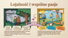 Przyjaźń. Jak budować dobre i wspierające relacje (gazetka szkolna / prezentacja)