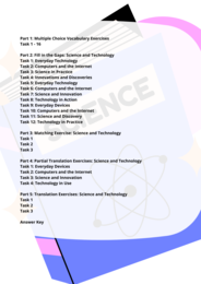 SCIENCE AND TECHNOLOGY_E8 Karty Pracy
