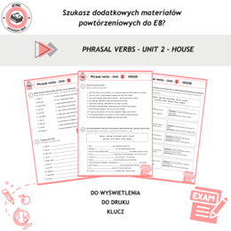 Phrasal verbs - cz.2 House