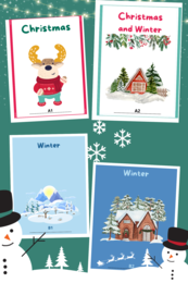 Christmas and Winter. 4 Gotowe lekcje A1-B2. Język angielski