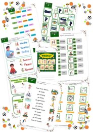 Karty pracy New English Adventure 3 Unit 6 My hobbies