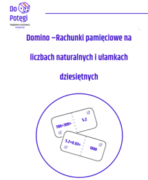 Domino – Rachunki pamięciowe na liczbach naturalnych i ułamkach dziesiętnych