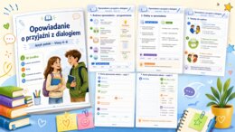 Opowiadanie o przyjaźni z dialogiem