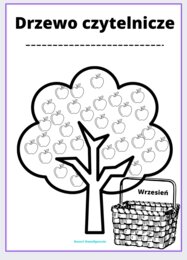 Karty czytelnicze- czarno- białe