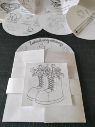 Zwiastuny wiosna- praca techniczno- plastyczna