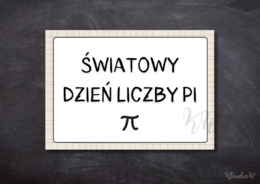 Światowy Dzień Liczby Pi - gazetka szkolna