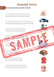 Stars and Heroes 2 Unit 3 Around town - karty pracy