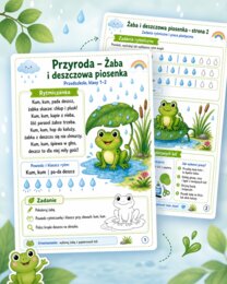 Żaba i deszczowa piosenka
