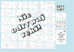 Nie odrywaj ręki od pomarańczowej do fioletowej kropki