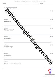 Brainy 8 – Unit 5 – testy