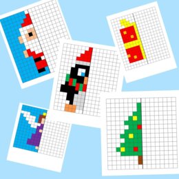 Zimowe kodowanie - lustrzane odbicie