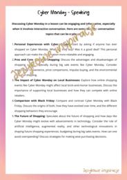 Cyber Monday - gotowa lekcja