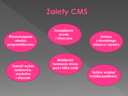 System zarządzania treścią CMS