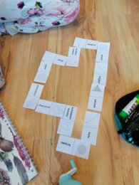 Domino matematyczne - figury geometryczne