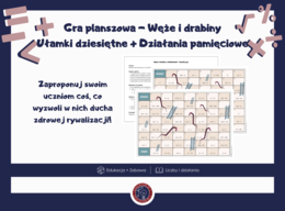 Gra planszowa | Ułamki dziesiętne | Działania pamięciowe | Zestaw