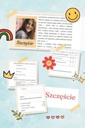 „Szczęście” – tekst nieliteracki z kompletnym zestawem zadań i kluczem odpowiedzi