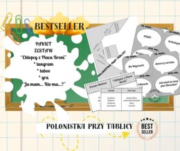 Pakiet "Chłopcy z Placu Broni" taboo, tangram, "ja mam..."