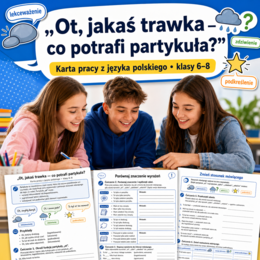 Ot, jakaś trawka — co potrafi partykuła?