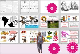 Pomysł na lekcję/karta pracy/stacje zadaniowe/notatki/ materiał do lekcji do tematu „Mechanizmy ewolucji” w pdf. W gratisie niekomercyjny scenariusz lekcji/pomysł na lekcję w programie genial.ly do edycji. Biologia 8. Dział „Ewolucja życia”.