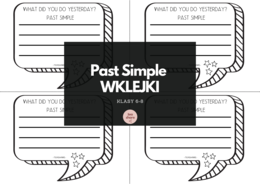 Past Simple - wklejki