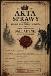 Sąd nad Balladyną (Proces sądowy)