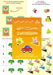 Przedszkole. Wykreślanki, zakreślanki.