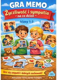 Gra Memory Życzliwość i sympatia klasy 1-3
