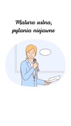 Matura ustna, pytania niejawne, przewodnik