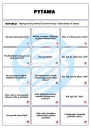 W pustyni i w puszczy – Pytania i Odpowiedzi – atrakcyjne karty pracy dla uczniów szkoły podstawowej