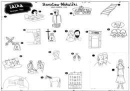 "Lalka" - zestaw kart pracy pustych i wypełnionych