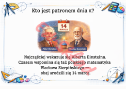 🧩„Liczba π, która potrafi zaskoczyć” – gazetka tematyczna