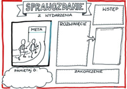 Język polski. Karta pracy - sprawozdanie z wydarzenia