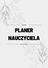 Planer nauczyciela + planer wychowawcy