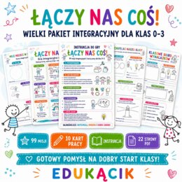 🌈 ŁĄCZY NAS COŚ! – pakiet integracyjny dla klas 0–3 🌈