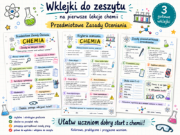 Przedmiotowe Zasady Oceniania – chemia | gotowe wklejki