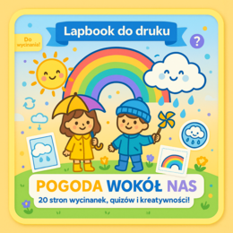 Lapbook „Pogoda wokół nas”
