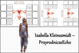 Notatka okienkowa „Budowa żeńskiego układu rozrodczego” w pdf. Biologia 7 dział „Rozmnażanie i rozwój człowieka”.