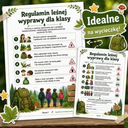 Regulamin leśnej wyprawy dla klasy