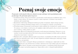 ,,To, co mnie uskrzydla. Jak dbać o zdrowie psychiczne?"- materiał na gazetkę+prezentacja na zajęcia z peadagogiem, wychowawcą, psychologiem.