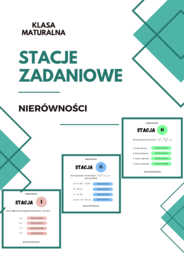 Stacje zadaniowe - nierówności