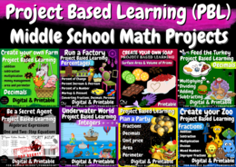 Innowacja matematyczna: Matematyka po angielsku. Math in English. Middle School Math Project Based Learning (PBL)