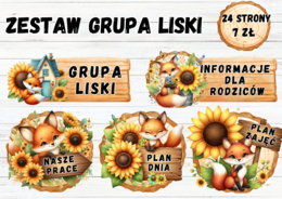 ZESTAW GRUPOWY GRUPA LISKI