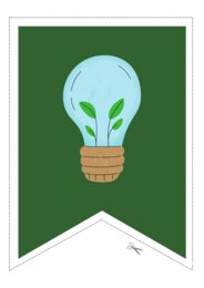 Girlanda na Dzień Ziemi