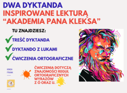 📚 DYKTANDA inspirowane „Akademią Pana Kleksa” – ćwiczymy „ó” i „u”! 🎓