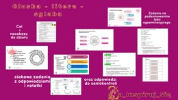 Fonetyka kl. VII-VIII- scenariusze, karty pracy, zadania egzaminacyjne