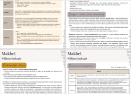 W. Szekspir Makbet - opracowanie lektury obowiązkowej